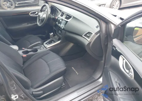 2018 Nissan Sentra Sv z USA, uszkodzony, nr VIN 3N1AB7AP3JY347724